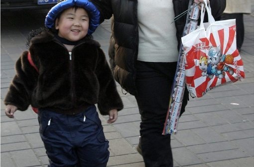 Auch in China zunehmend ein Problem: Fettleibigkeit bei Kindern. Foto:  