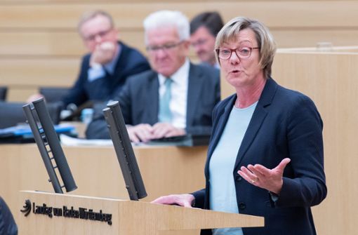 Finanzministerin Edith Sitzmann tritt nicht mehr an. Foto: dpa/Tom Weller