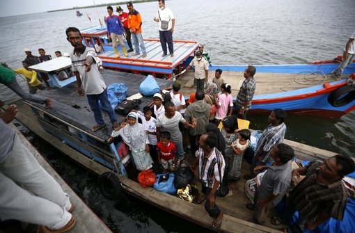 Tausende Menschen aus Myanmar sind auf der Flucht. Foto: dpa