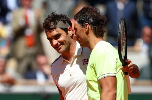 Große Rivalen, aber ein bisschen auch wie Freunde: Roger Federer (links) und Rafael Nadal Foto: Getty
