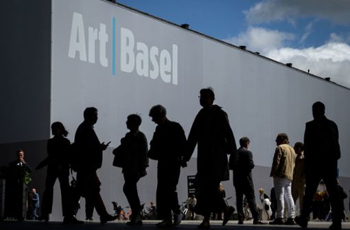 Besucherschlangen gibt es bei der Art Basel in diesem Jahr erst im Herbst. Foto: AFP/Fabrice Coffrini