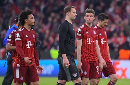 Enttäuschung bei den Bayern. Foto: AFP/JOSE JORDAN