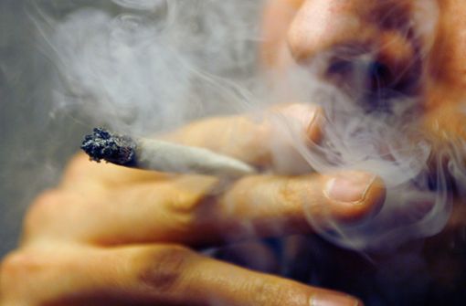 Die Stuttgarter Polizei hat auf dem Wasen einen Marihuana-Raucher gestellt (Symbolbild). Foto: dpa