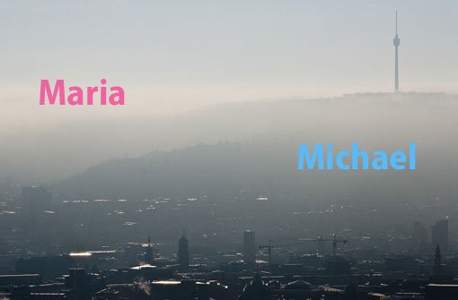 Maria und Michael sind die häufigsten Namen in Stuttgart: 5070 Marias und 5244 Michaels leben in der Landeshauptstadt. Welche Namen  noch ständig durch Stuttgarts Straßen hallen dürften, erfahren Sie in unserer Bildergalerie! Foto: Leserfotograf wolfgangs, Bearbeitung: SIR
