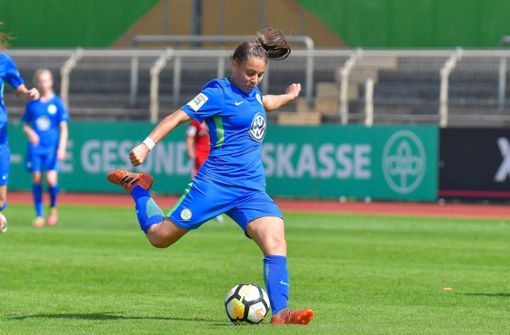 Noemi Gentile, hier noch im Einsatz für den VfL Wolfsburg, möchte in Zukunft für den SC Sand ihr Bestes geben. Foto: Privat