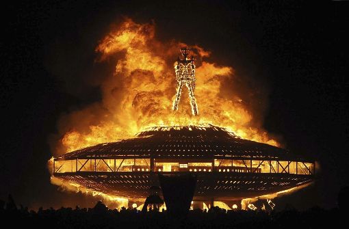 Ein 41-Jähriger ist beim Burning Man Festival in Nevada ums Leben gekommen. (Archivbild) Foto: RGJ