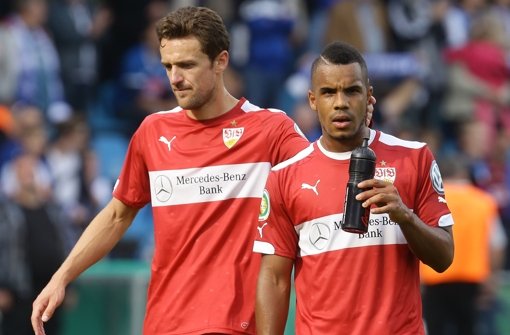 Seit der Jugend beim VfB: Christian Gentner (li.) und Daniel Didavi Foto: Baumann