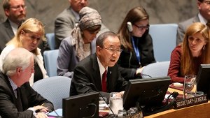 UN-Sicherheitsrat warnt vor Epidemie