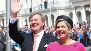 Niederländisches Königspaar in Schwerin eingetroffen