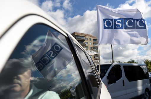 Ein OSZE-Mitarbeiter ist im Kriegsgebiet Ostukraine getötet worden. (Symbolbild) Foto: dpa