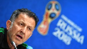 Juan Carlos Osorio glaubt, dass Mexiko mit Deutschland mithalten kann. Foto: AFP