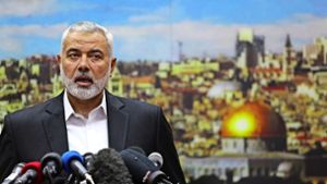 Hamas-Chef ruft muslimische Länder zu Waffenlieferungen auf