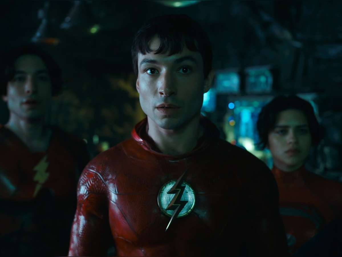 Ezra Miller wird in The Flash auf einige alte Superhelden treffen. Foto: Courtesy of Warner Bros. Pictures/™ & © DC Comics
