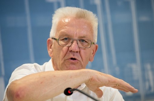 Der baden-württembergische Ministerpräsident Kretschmann soll bei der Landtagswahl als Spitzenkandidat der Grünen antreten. Foto: dpa