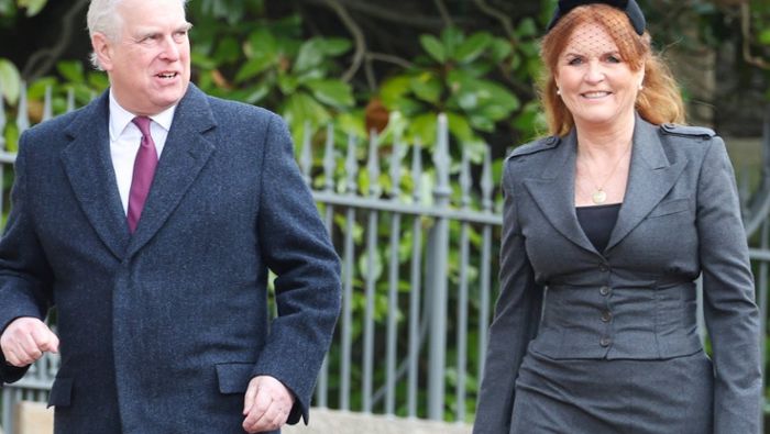 Prinz Andrew besucht mit Sarah Ferguson Gedenkfeier in Windsor
