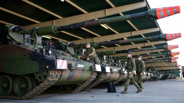 Deutsche Panzerhaubitzen für die Ukraine