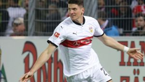 Mario Gomez war beim letzten VfB-Auftritt in Freiburg (2:1) mit zwei Toren der Matchwinner. Foto: Baumann