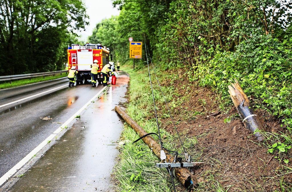 Eine 59-jährige Opel-Fahrerin ist   einem Hasen ausgewichen. Dabei kam sie zu weit von der Fahrbahn ab.