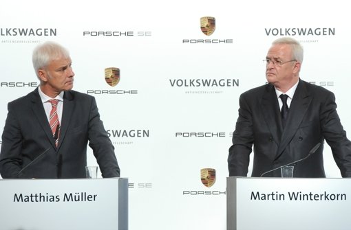 Porsche-Boss Matthias Müller soll Nachfolger des zurückgetretenen VW-Chefs Martin Winterkorn werden. Foto: dpa