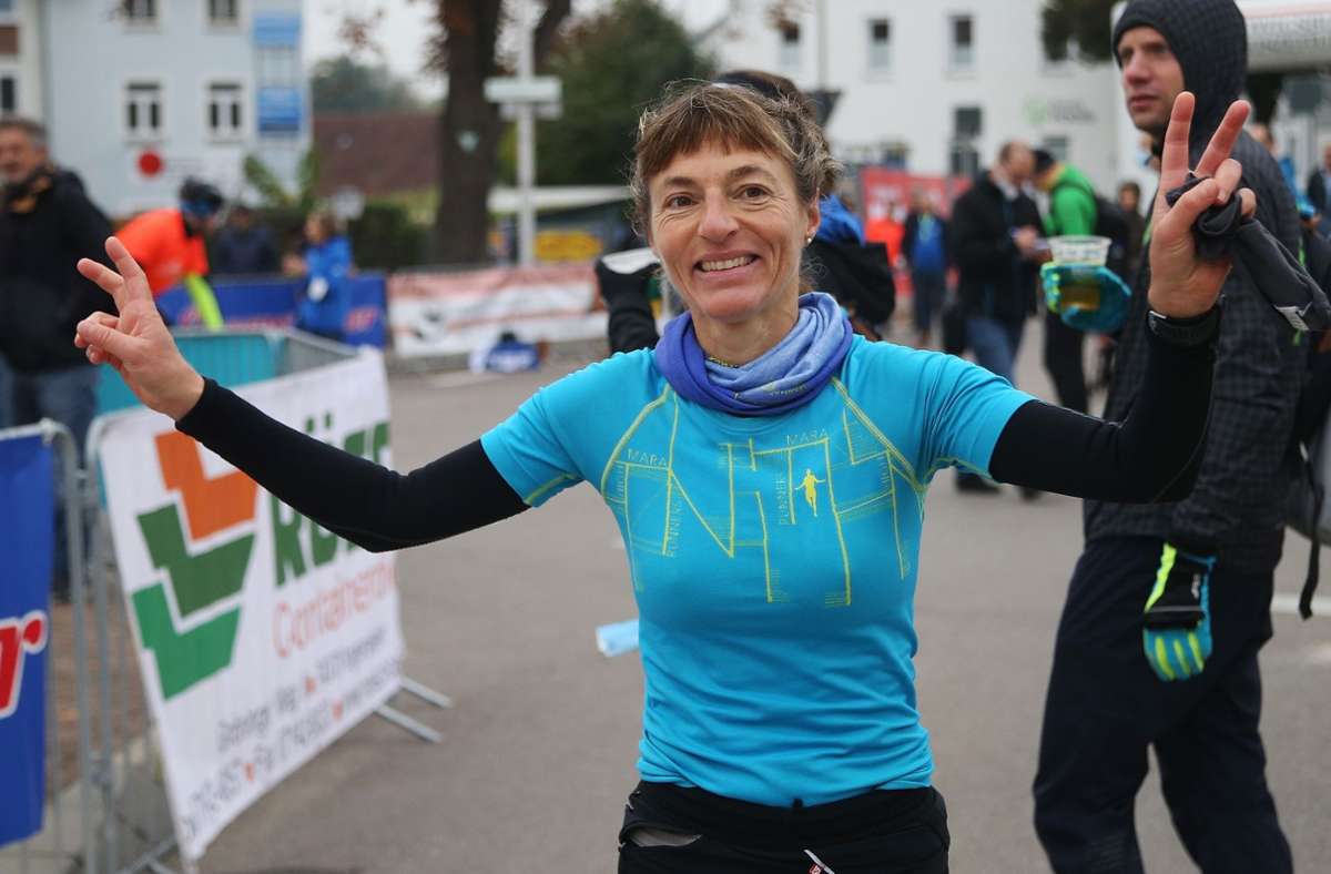 Marathon-Siegerin Heidi Kleiser