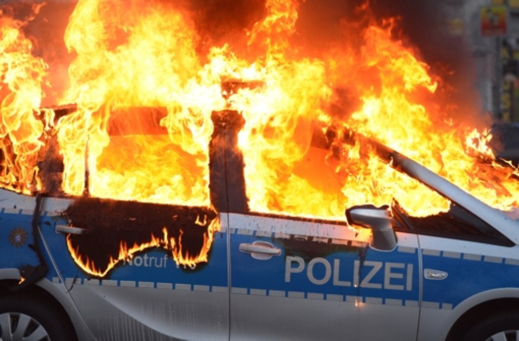 Bei den Blockupy-Protesten in Frankfurt am Main kommt es zu schweren Ausschreitungen.