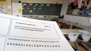 CDU ist für verbindliche Schulempfehlung