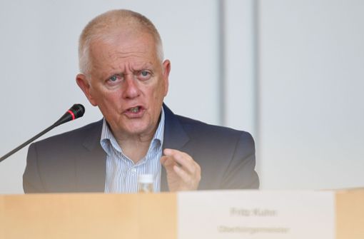 Fritz Kuhn scheidet aus dem Amt des Stuttgarter Oberbürgermeisters aus. Foto: Leif Piechowski/Lichtgut