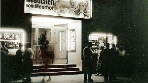 Im Ostendkino an der Ostendstraße lief 1959 nach der Wiedereröffnung der Film „Das Mädchen vom Moorhof“. Foto: Steinert