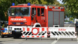Gasleitung in Sachsenheim durch Unwetter beschädigt
