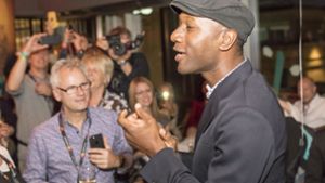 Aloe Blac bei der After-Show-Party in der Bar Waranga. Foto: Engelhard