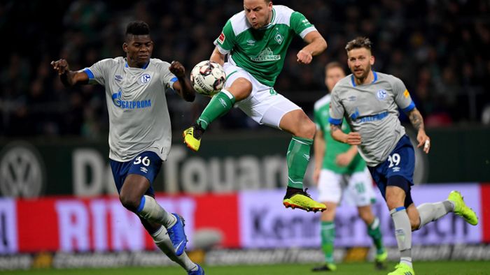 Schalke verliert gegen Werder und rutscht tiefer in die Krise