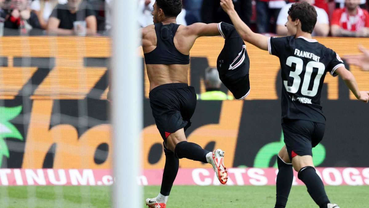Fußball-Bundesliga Eintracht Frankfurt gelingt kurz vor Schluss Ausgleich in Mainz