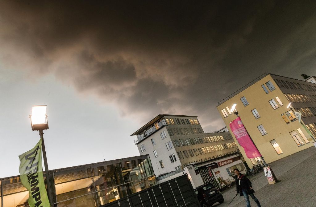 In Hamburg wird am Donnerstag ein Tornado gesichtet.