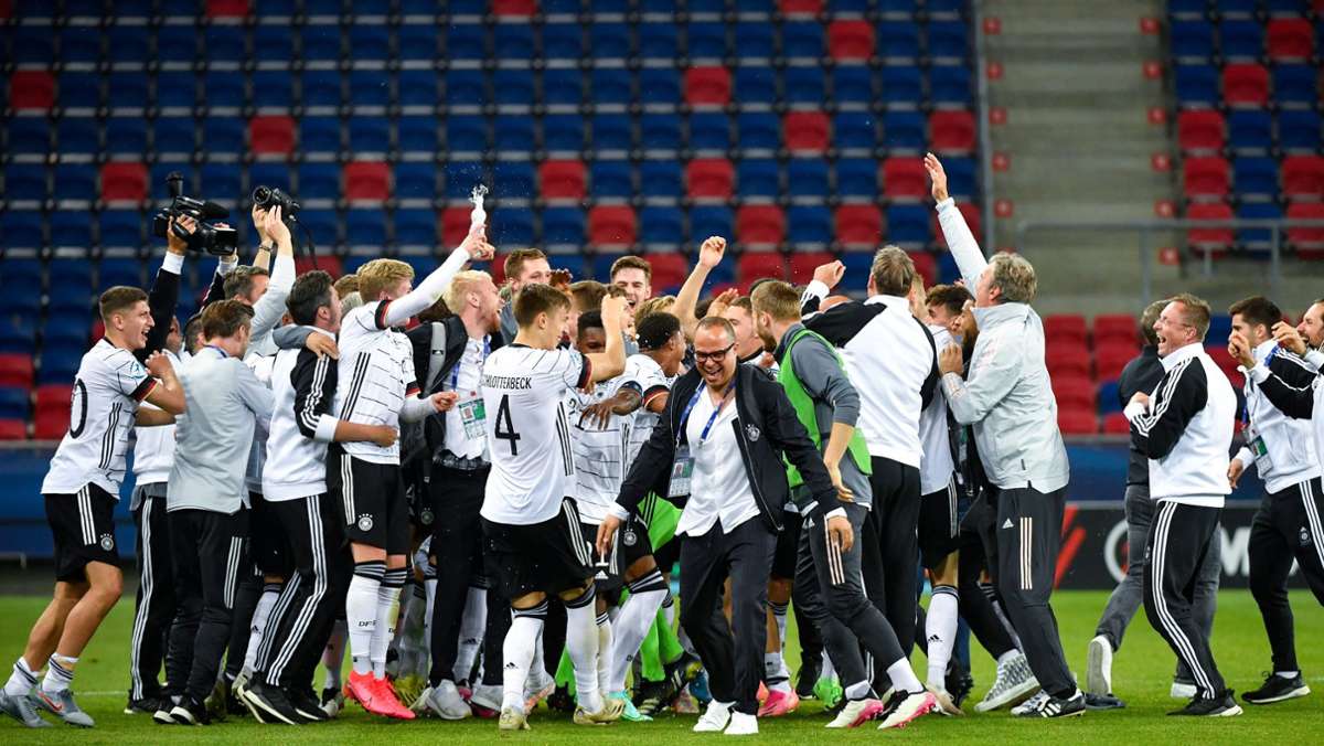 U21 Europameisterschaft DFB-U21-Nationalmannschaft zum dritten Mal Europameister
