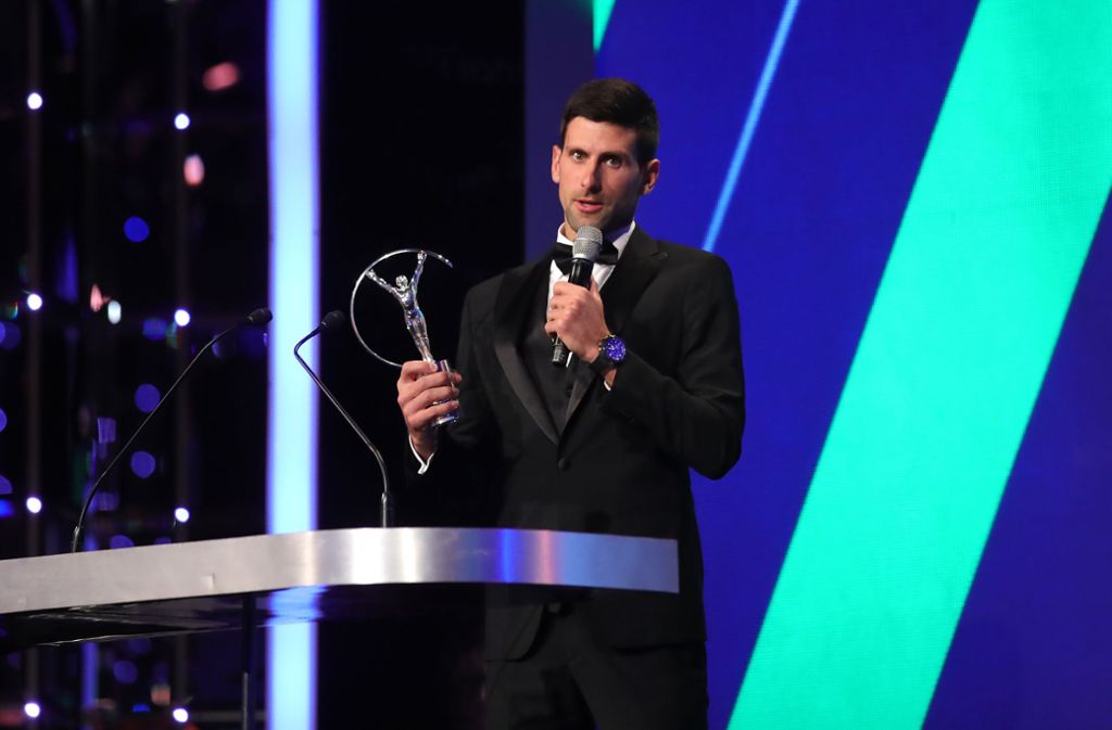 Novak Djokovic wird zum Sportler des Jahres gewählt.