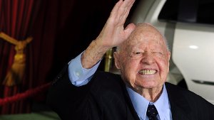 Mickey Rooney starb im Alter von 93 Jahren. Foto: dpa