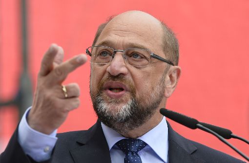 Martin Schulz hält die AfD für eine Schande für die Bundesrepublik. Foto: AFP
