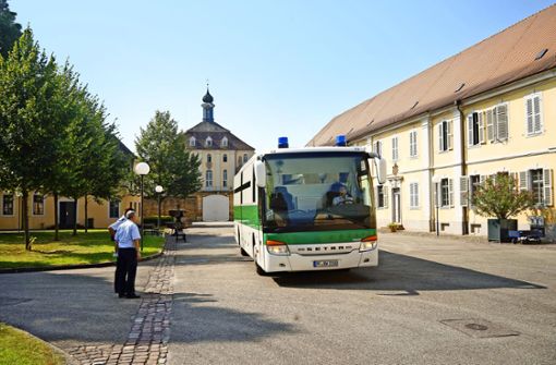 In den Gebäuden des Schlosses Kislau war von 1933 bis 1939 ein Konzentrationslager untergebracht. Heute befindet sich dort eine Außenstelle der Justizvollzugsanstalt Bruchsal. Foto: Mader