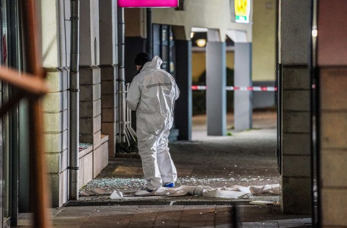 Gesprengte Automaten in der Region Stuttgart: Schlag gegen  Bankomat-Bomber im Südwesten