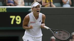 Angelique Kerber erreicht Viertelfinale in Wimbledon