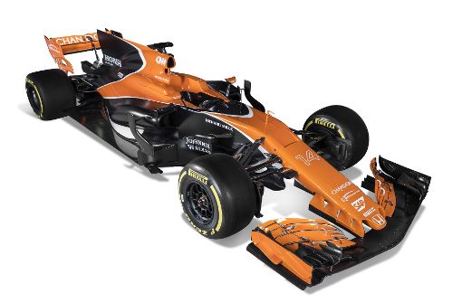 Das Orange des neuen Formel-1-Wagens von McLaren soll an alte Erfolge erinnern. Foto: Getty
