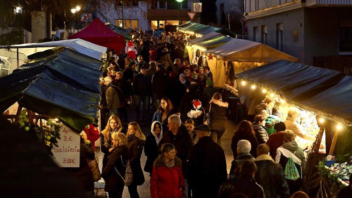 Stadt sagt den  Weihnachtsmarkt ab