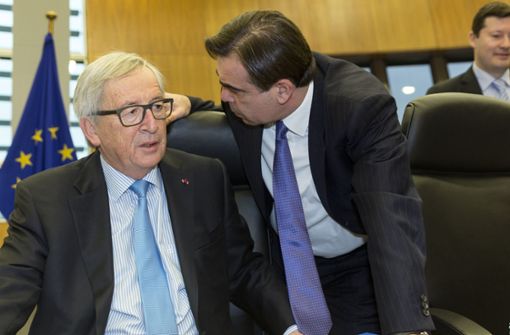 Der Präsident und sein neuer General: Jean-Claude Juncker und Martin Selmayr. Foto: Corbis News