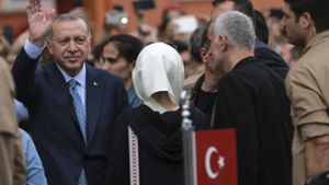 Präsident Erdogan hat sich bereits zum Wahlsieger erklärt. Foto: AP