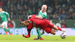 Für das Spiel zwischen Werder Bremen und Eintracht Frankfurt gibt es noch keinen neuen Termin. Foto: Bongarts/Getty Images/Cathrin Mueller