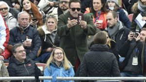 Hahnenkammrennen mit Schwarzenegger und Ecclestone