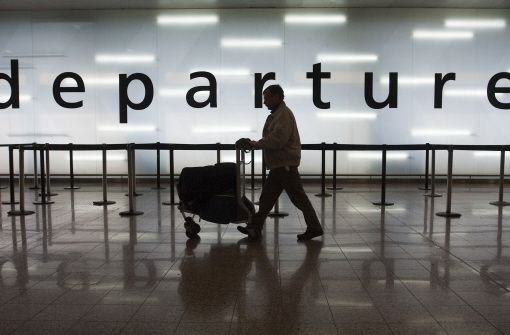 Der Flughafen als multinationale Umgebung Foto: AP