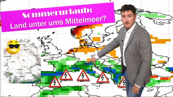 Fällt der Sommerurlaub im Süden ins Wasser? Tolles Sommerwetter in Deutschland!