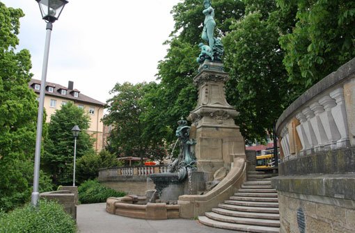 Einer der schönsten Brunnen in Stuttgart ist sicher der Galatea-Brunnen am Eugensplatz. Foto: Timo Lackner