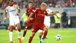 Auch der Neuzugang Tobias Werner konnte den VfB Stuttgart nicht vor der Pleite gegen Düsseldorf bewahren. Foto: Pressefoto Baumann